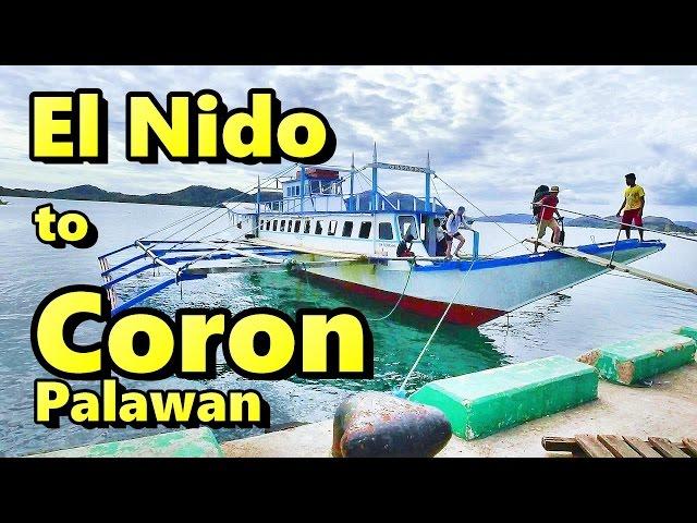 El Nido to Coron Ferry Palawan Philippines