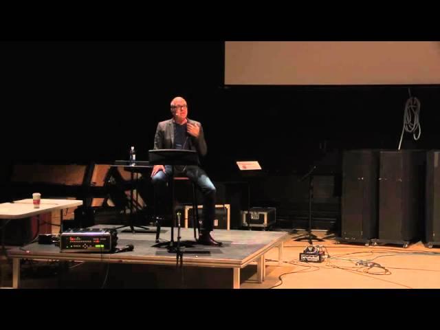 Steve Schick - Lecture - Transplanted Roots 2015