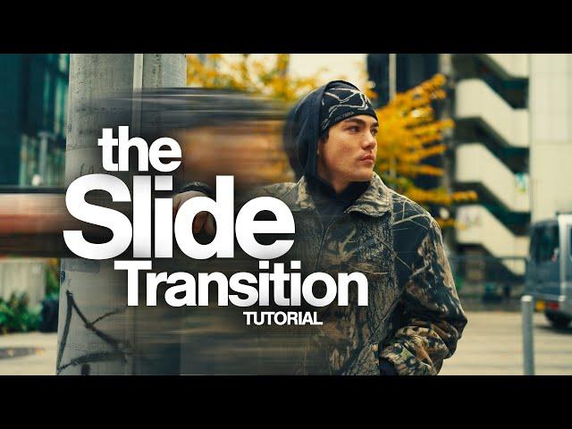 Slide Transition TUTORIAL - How to SPEED RAMP Creatively