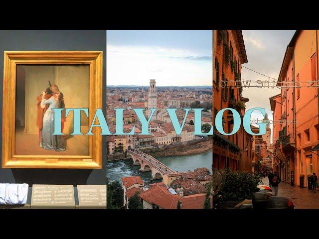 Northern Italy travel vlog⎮ Milan, Verona and Bologna(MUST) in January 2023