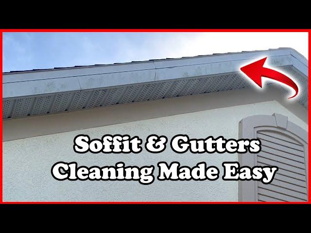 DIY Gutter Cleaning - Cheap Easy No Scrub | Homeowner Hack