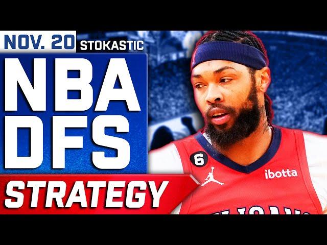 NBA DFS Strategy Wednesday 11/20/24 | DraftKings & FanDuel NBA Lineup Picks