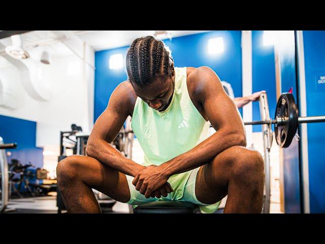 Noah Lyles FULL Gym Workout in Las Vegas