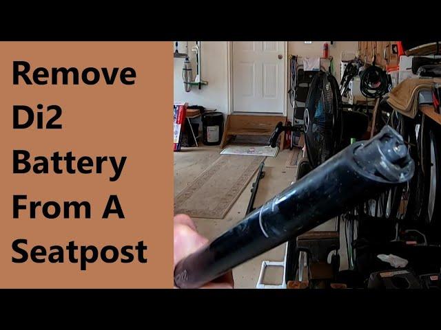 Remove Di2 Battery From a Seatpost