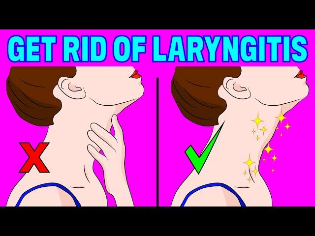 How to Get Rid of Laryngitis In Less than 4 minutes!