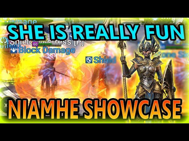 NIAHME SHOWCASE! SHE IS FUN! TEST SERVER! Raid: Shadow Legends