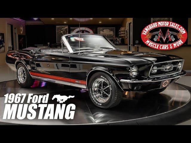 1967 Ford Mustang Convertible For Sale Vanguard Motor Sales #2464