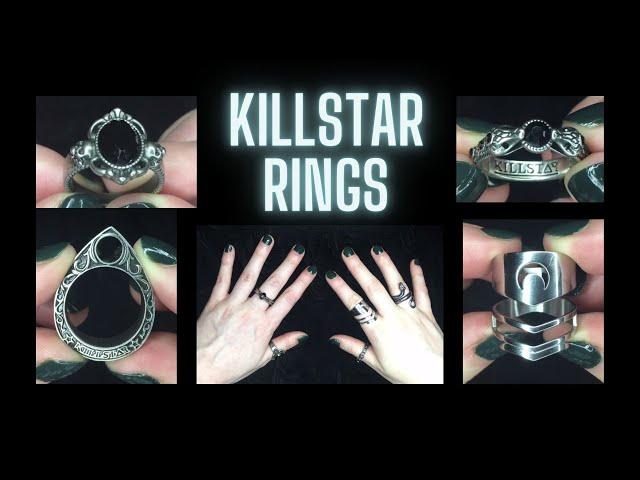 Killstar Rings Close-up