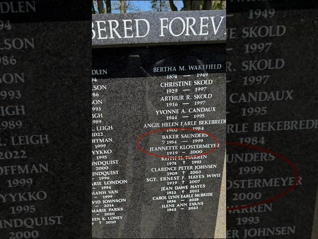 Notice anything strange about this grave?