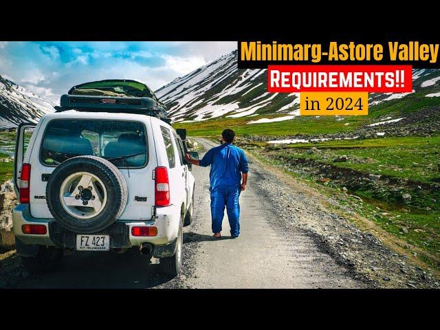 Minimarg: Exploring Burzil Top & Rainbow Lake (Domel) | Road Condition & Travel Requirements