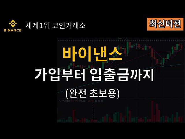 바이낸스 가입방법 입금, 출금, 거래방법(최신버전) 이용꿀팁!