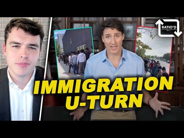 Justin Trudeau REVERSES mass immigration agenda