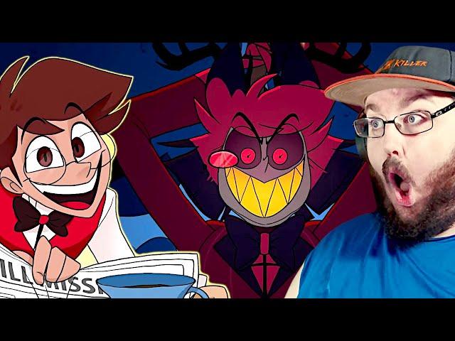 DAISIES (A Hazbin Hotel Song) - Black Gryph0n & Baasik #HazbinHotel REACTION!!!