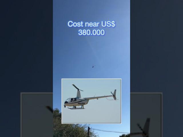 Police Chopper  Robinson R44