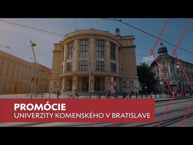 Právnická fakulta UK - promócie Univerzity Komenského v Bratislave