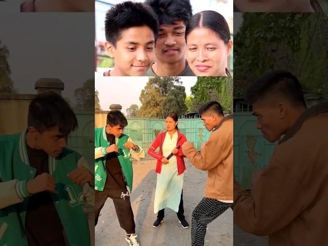 Sibling Fight  | Aayush & Abhay | Reacts #momson #viral #funny