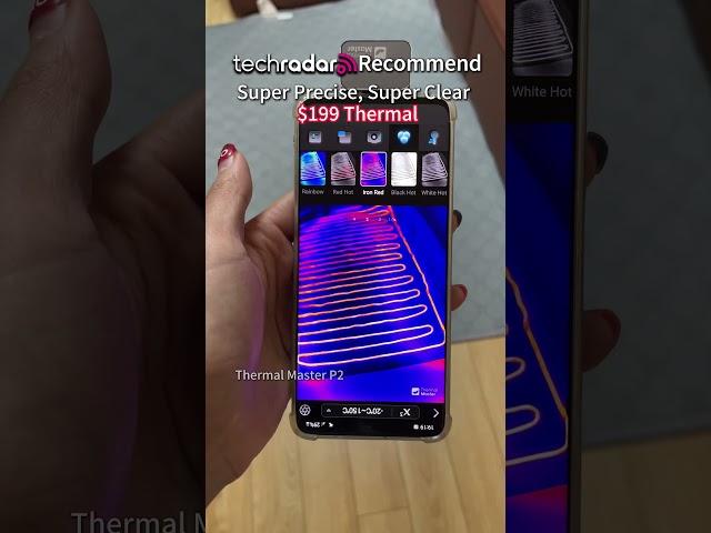 Techradar Recommend: Super precise, super clear $199 thermal #thermal