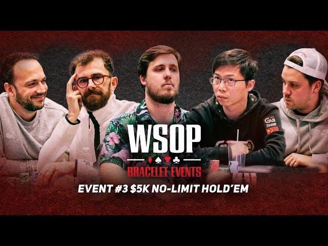 2025 WSOP | $5K No-Limit Hold'em Final Table with $582,008 Top Prize!