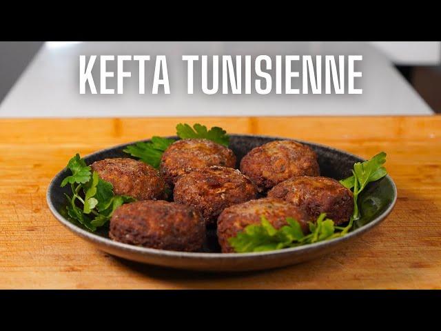 KEFTA TUNISIENNE POUR UNE ENTRÉE CONSISTANTE !