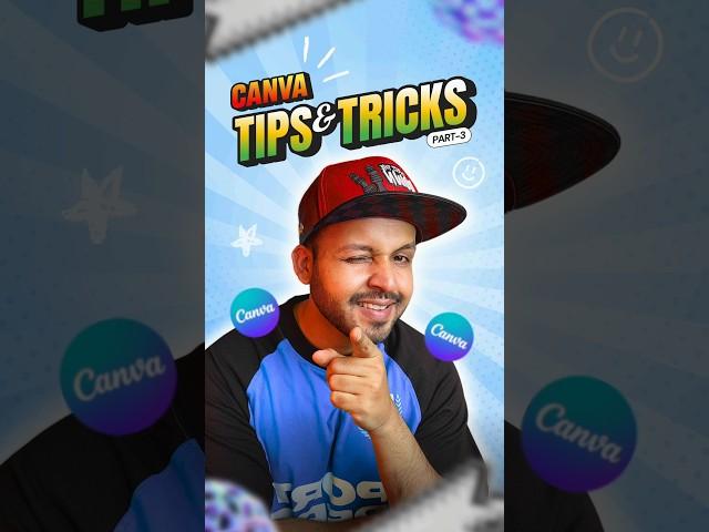  Canva Tips & Tricks (Part-3) | Advanced Canva Hacks You Need to Try! #CanvaTips #Canvatricks