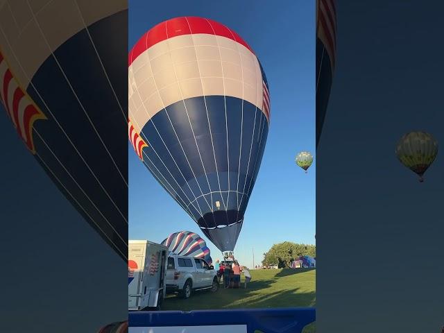 Hot Air Balloon Flight and Glow @Frankenmuth, Michigan