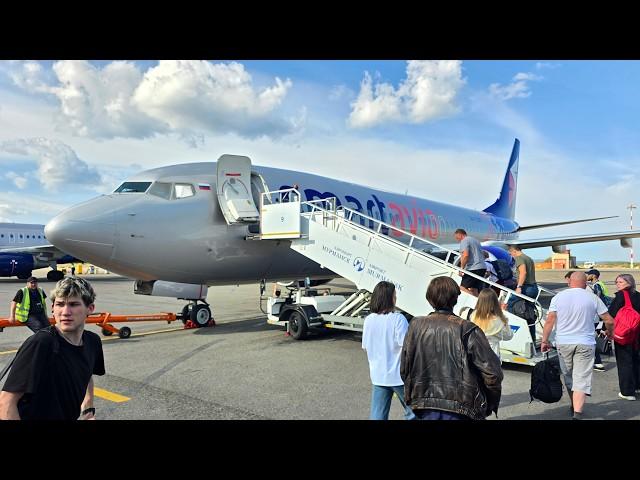 Smartavia Boeing 737-800 | Flight from Murmansk to Saint Petersburg