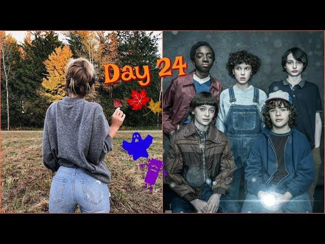 Vlogtober Day 24 // Stranger Things 2 Marathon!