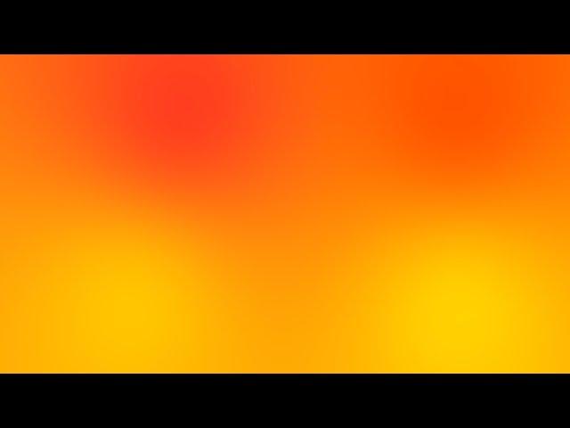 Sunset Lamp - 1 Hour of Orange Screen 4K - Ambient Led Mood Light