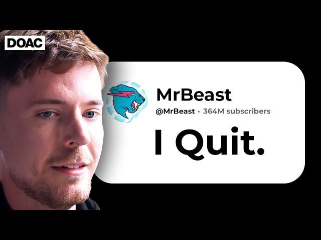 MrBeast Opens Up About His Mental Health "you wouldn't want to be in my head"