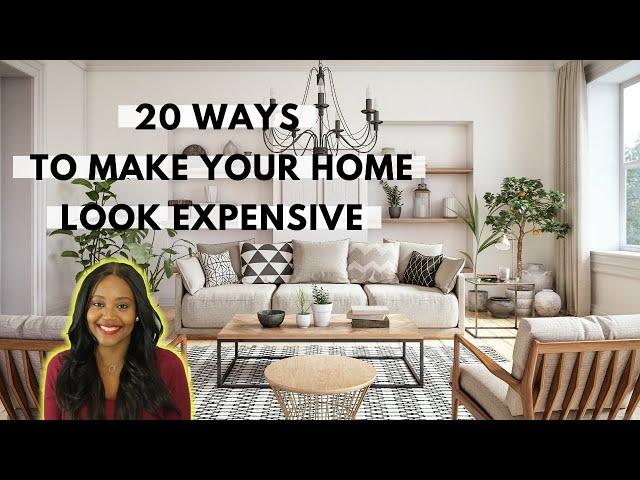 How to make your home look expensive | Tips you need for a luxe look