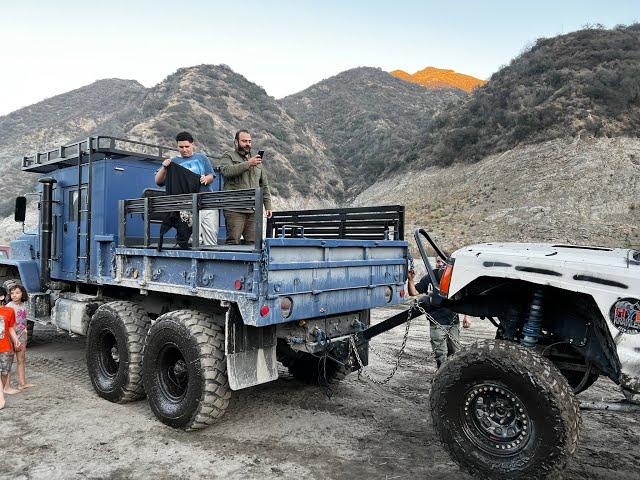 Azusa Canyon & MY MILITARY 5 TON 6X6 TRUCK TOTAL COST $$$