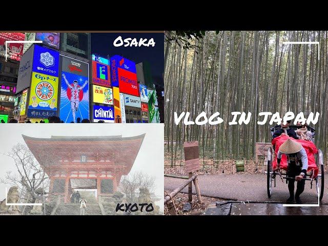 날씨 요괴를 만났던 오사카 / 교토 여행 vlog in Japan (1부)