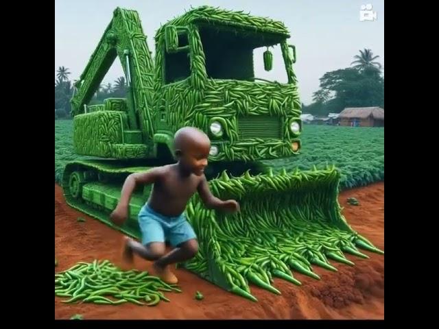 animation tractor animal videos #automobile #agricu #funny #music