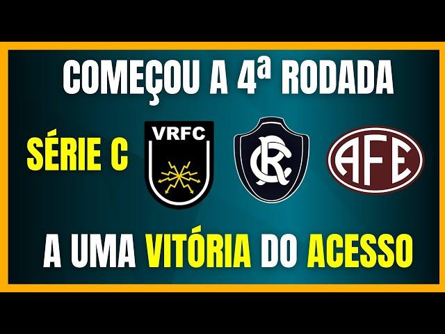 SÉRIE C | REMO, VOLTA REDONDA e FERROVIÁRIA ESTÃO A UMA VITÓRIA DO ACESSO