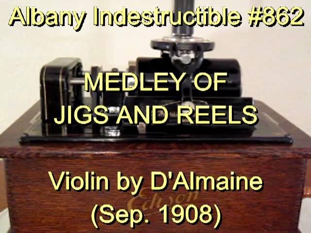 862 - MEDLEY OF JIGS AND REELS, Violin by D'Almaine (Sep. 1908)