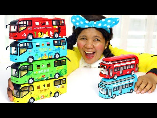 Ten Little Buses Song Nursery Rhymes for Kids