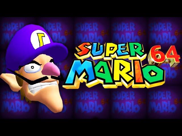 Super Waluigi 64 - 100% Full Game Walkthrough (120 Stars)