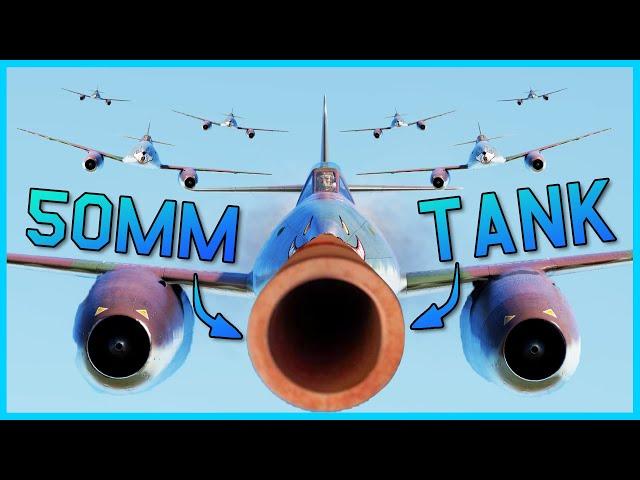 This PLANE has a MASSIVE Tank CANNON! Me-262 50mm