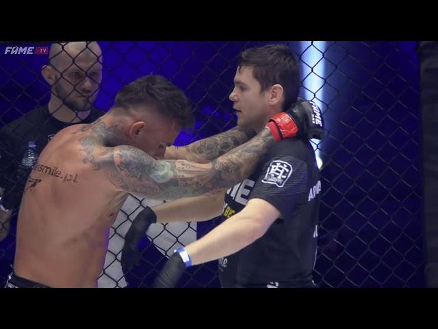 FAME MMA 6 - WALKA Arkadiusz Tańcula (Aroy) vs Alan Kwieciński (Alanik)