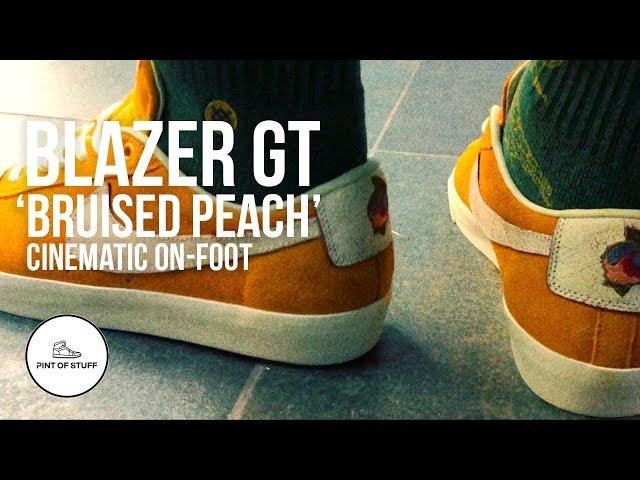 Nike SB Blazer Low GT "Bruised Peach" QS Cinematic On-foot Review