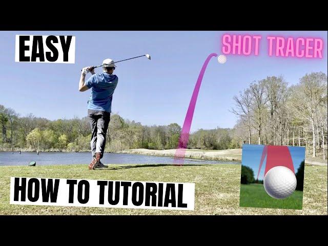 How to Use Shot Tracer Golf App - Phone Tutorial