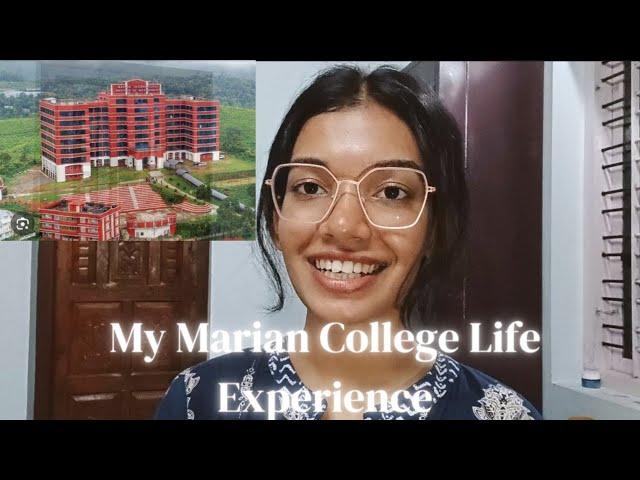 My Marian College Life experience || kuttikanam|#mariancollege #mba