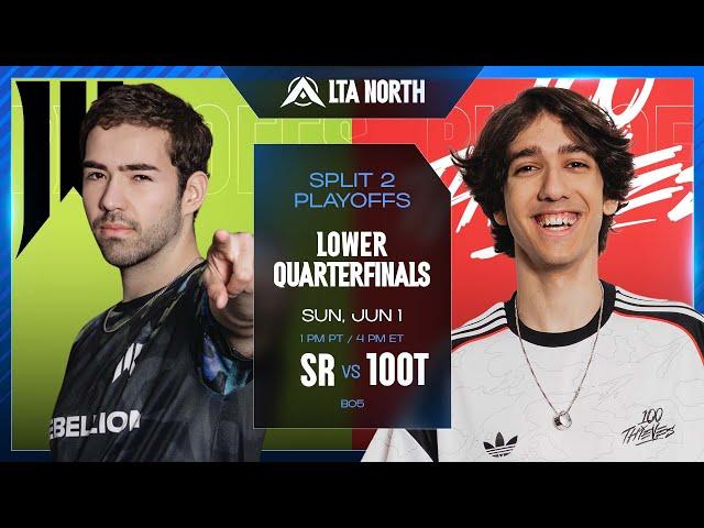 SR vs 100T - PLAYOFFS 2025 LTA North Split 2 - W9D2