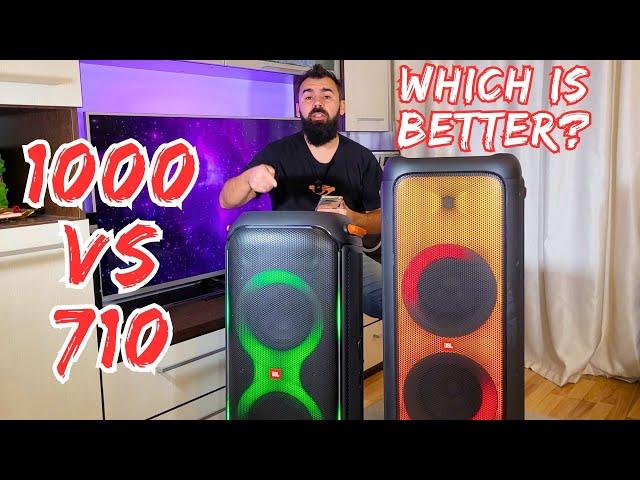 Which is Better? JBL Partybox 1000 VS 710