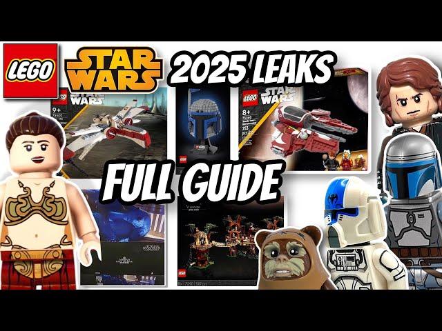 Lego Star Wars 2025 Leaks FULL GUIDE Updated ENDOR New Sets