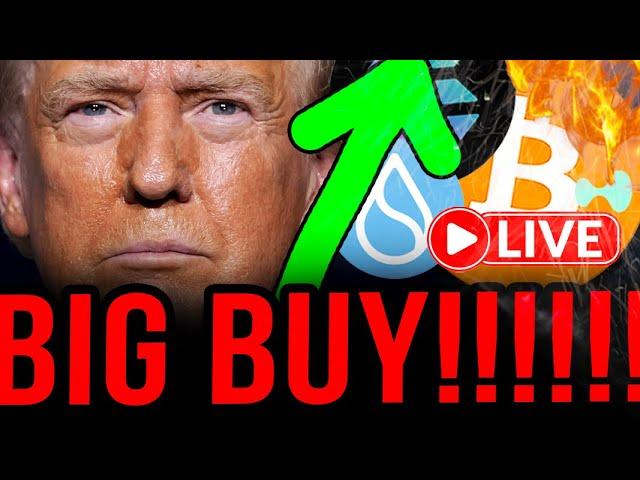 BITCOIN: TRUMP BUYING BIG!!!!  (BTC, ETH, HYPE, SOL, SUI news)
