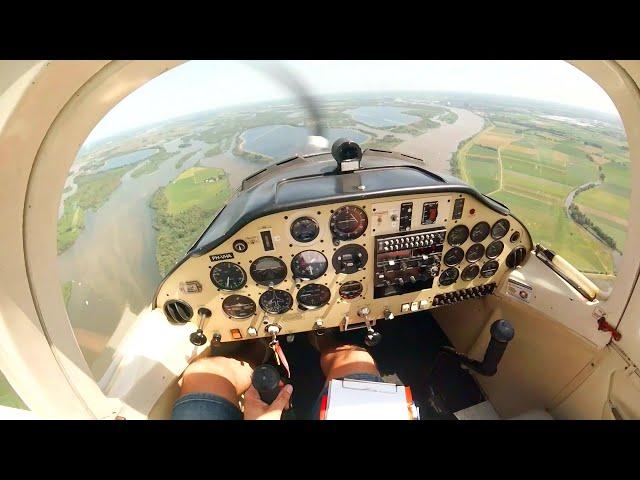 Flying lesson 46: My final flight before my PPL EXAM | Tecnam Sierra P2002-JF