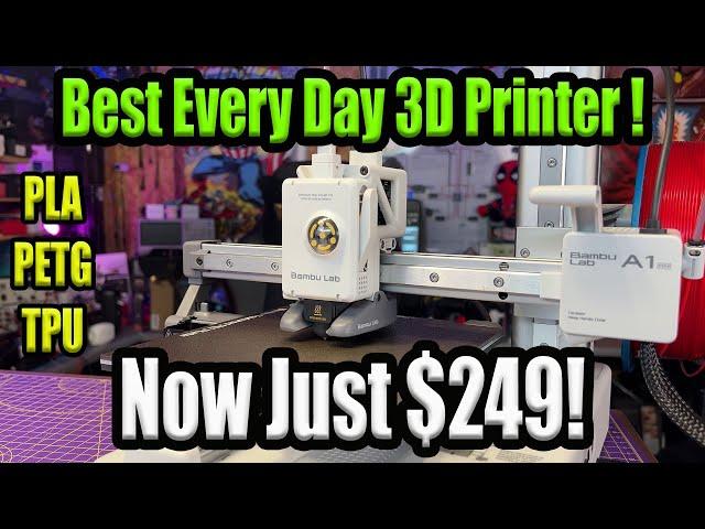 Bambu Lab A1Mini Now Just $249 - Best Budget 3D Printer Today!