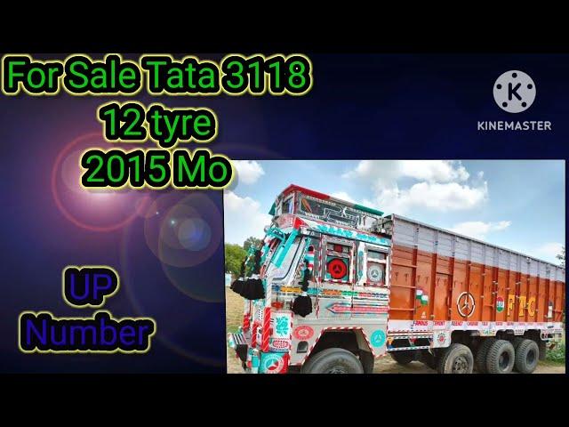 Second hand Tata 3118 12 tyre truck 2017 model 12 wheeler truck price