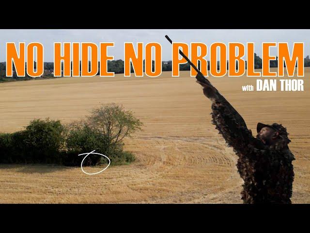 Shooting pigeons without a hide! | Dan Thor | Light Leaf Concealment System